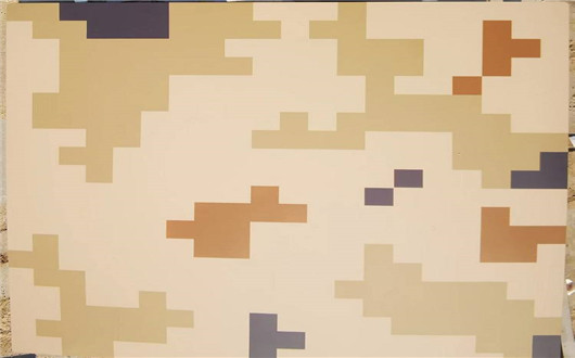 白沙荒漠迷彩漆喷涂